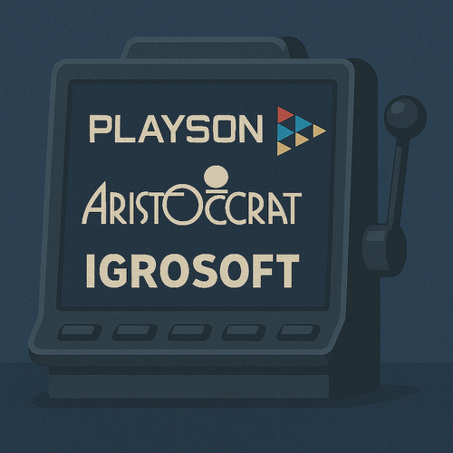 TOP online casino game providers: Playson, Aristocrat, Igrosoft and others